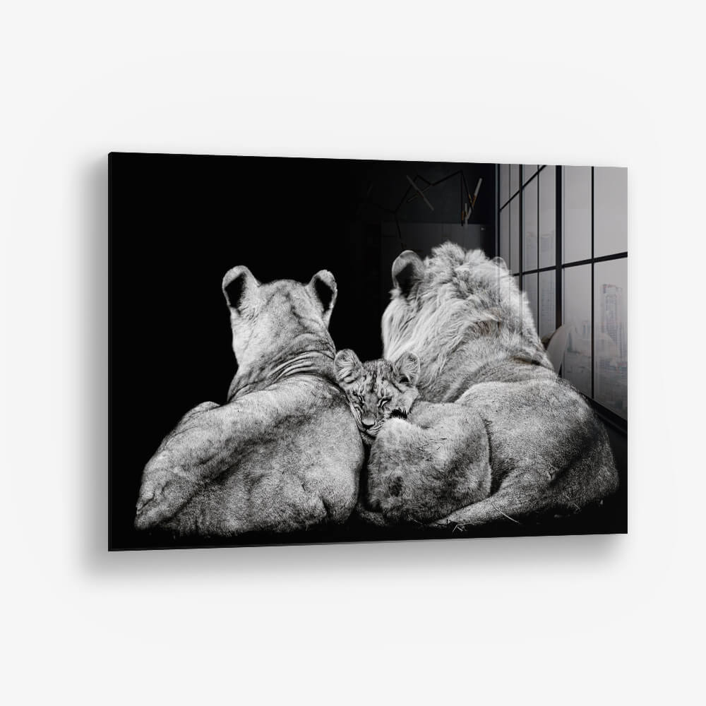 The Lion Family III – Verre