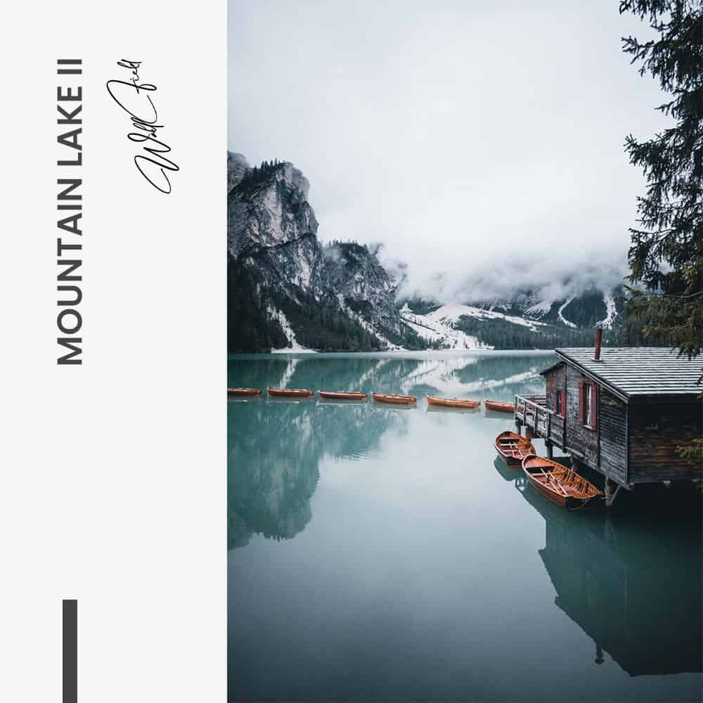 Mountain Lake II – Verre