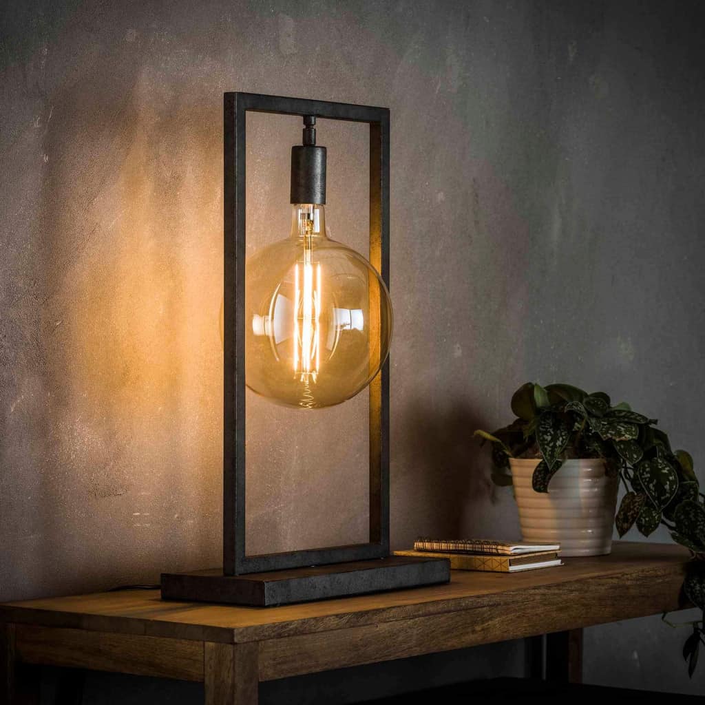 Lampes de table noires