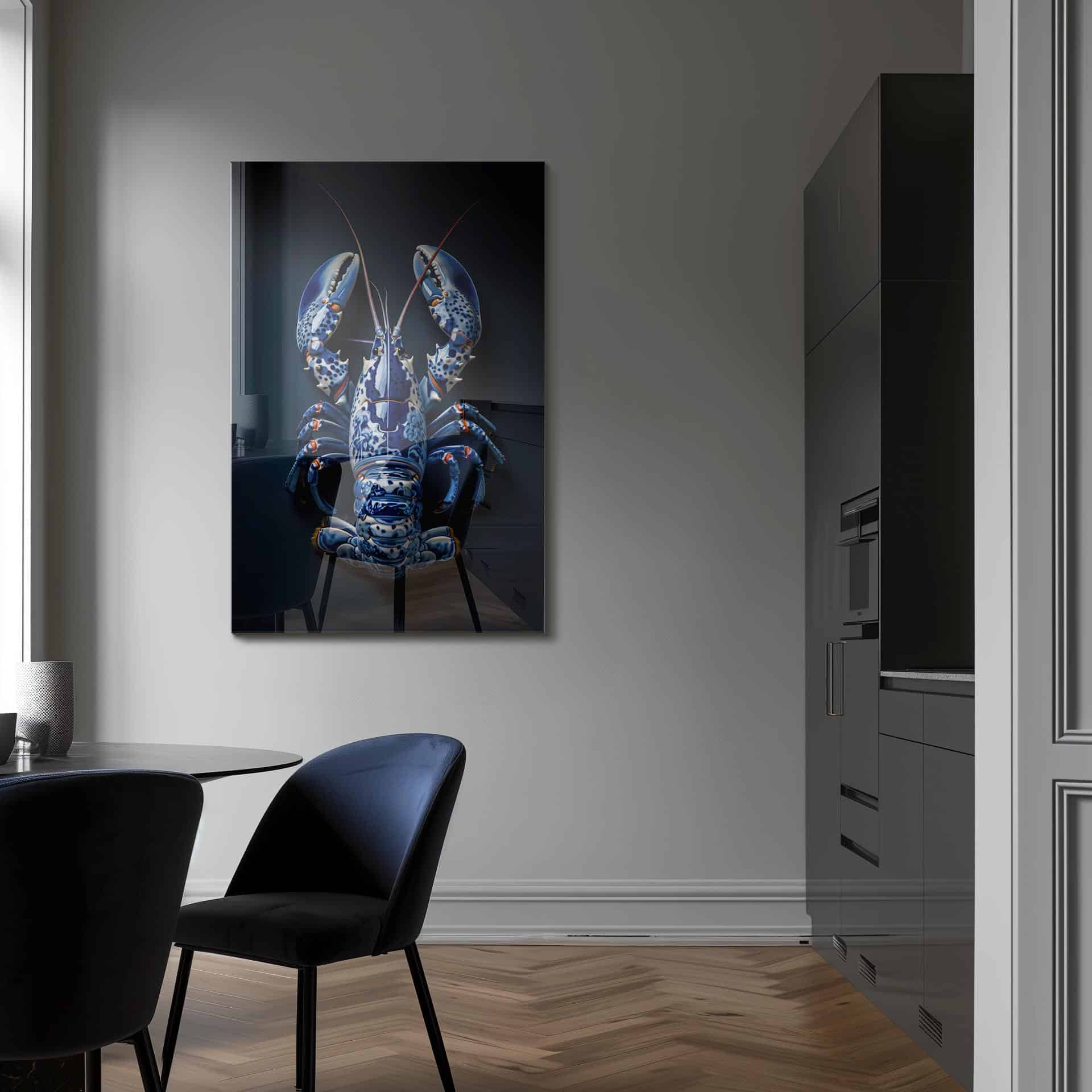Blue Lobster II – Verre