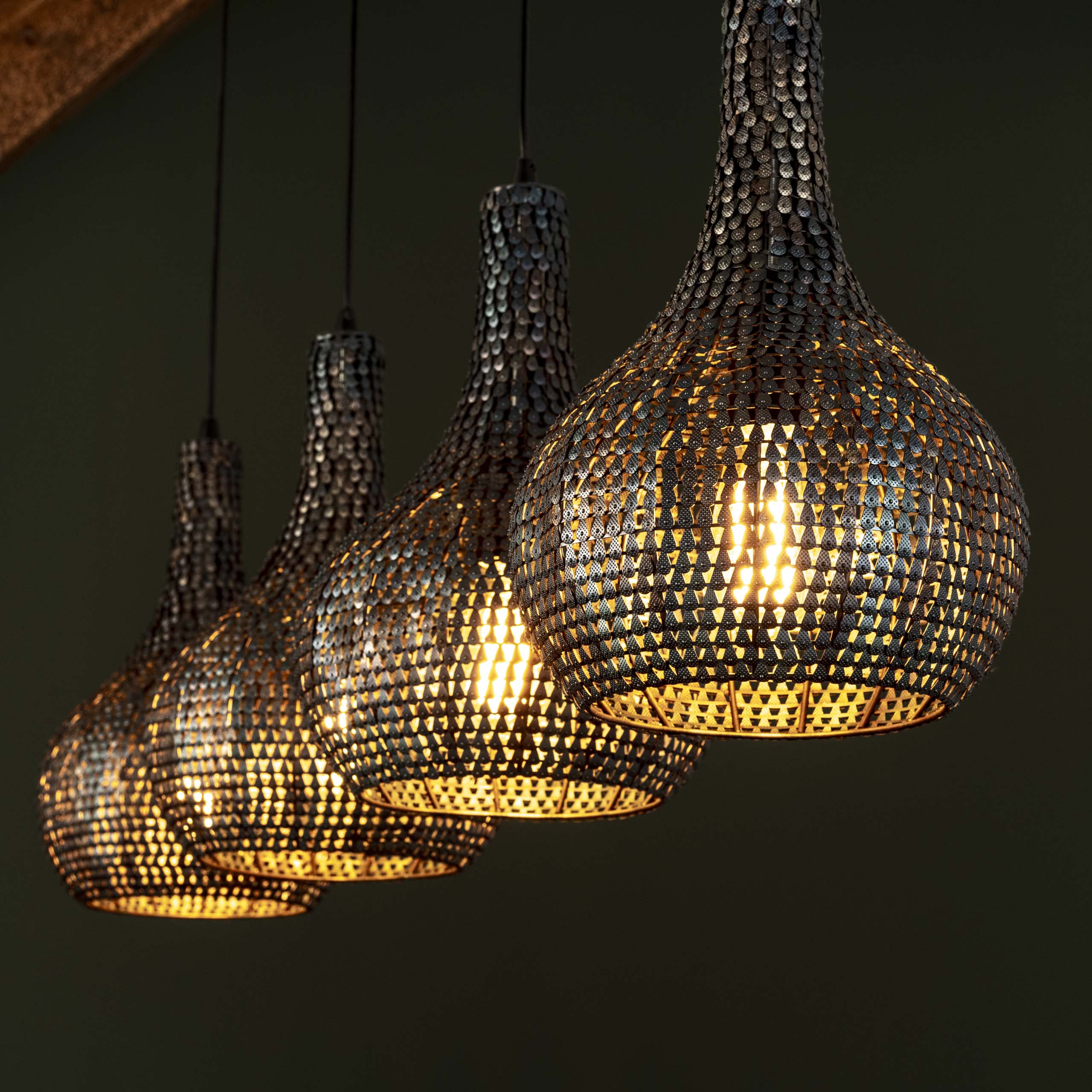 Lampe suspendue 4L Droplet Mesh