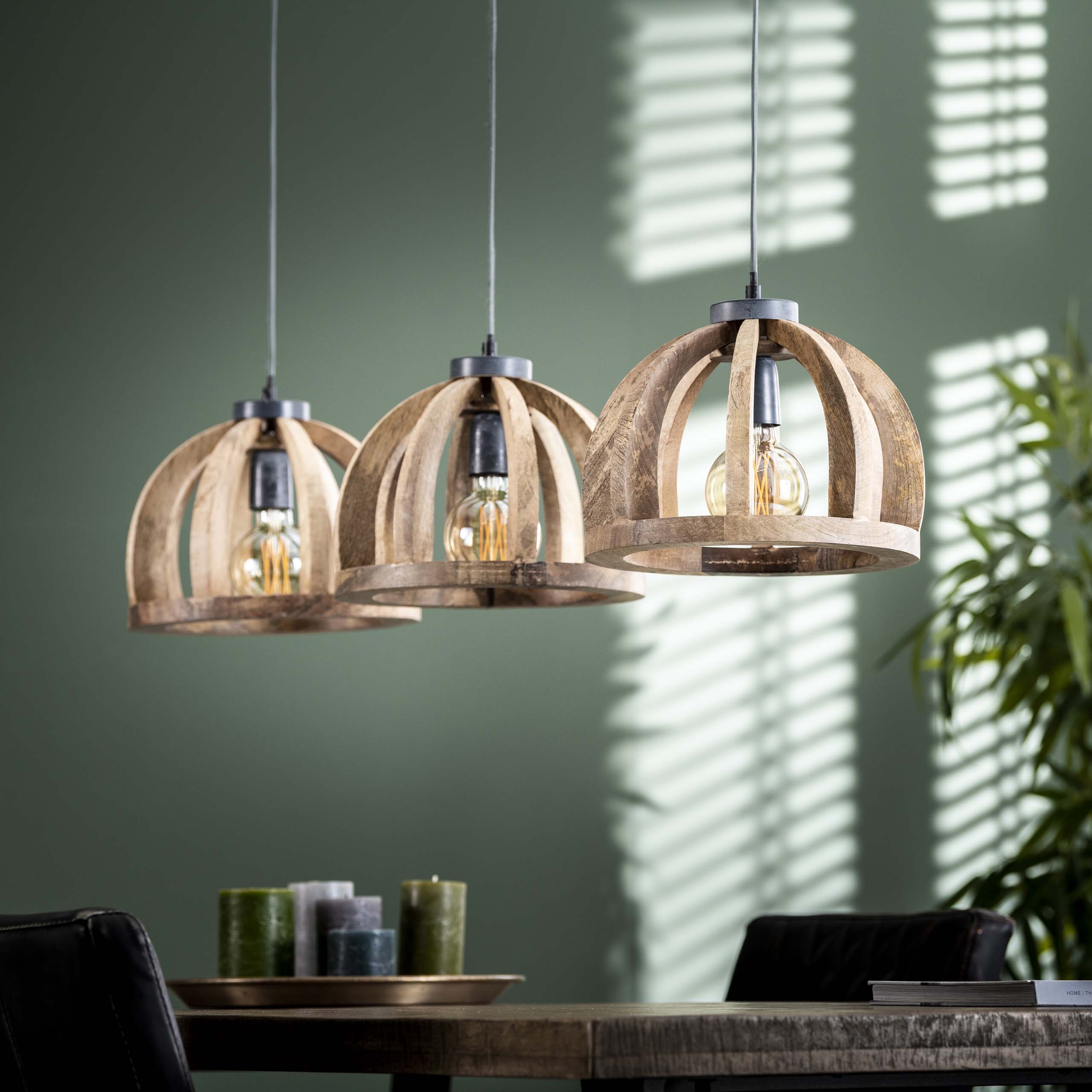 Lampe suspendue 3L Courbe