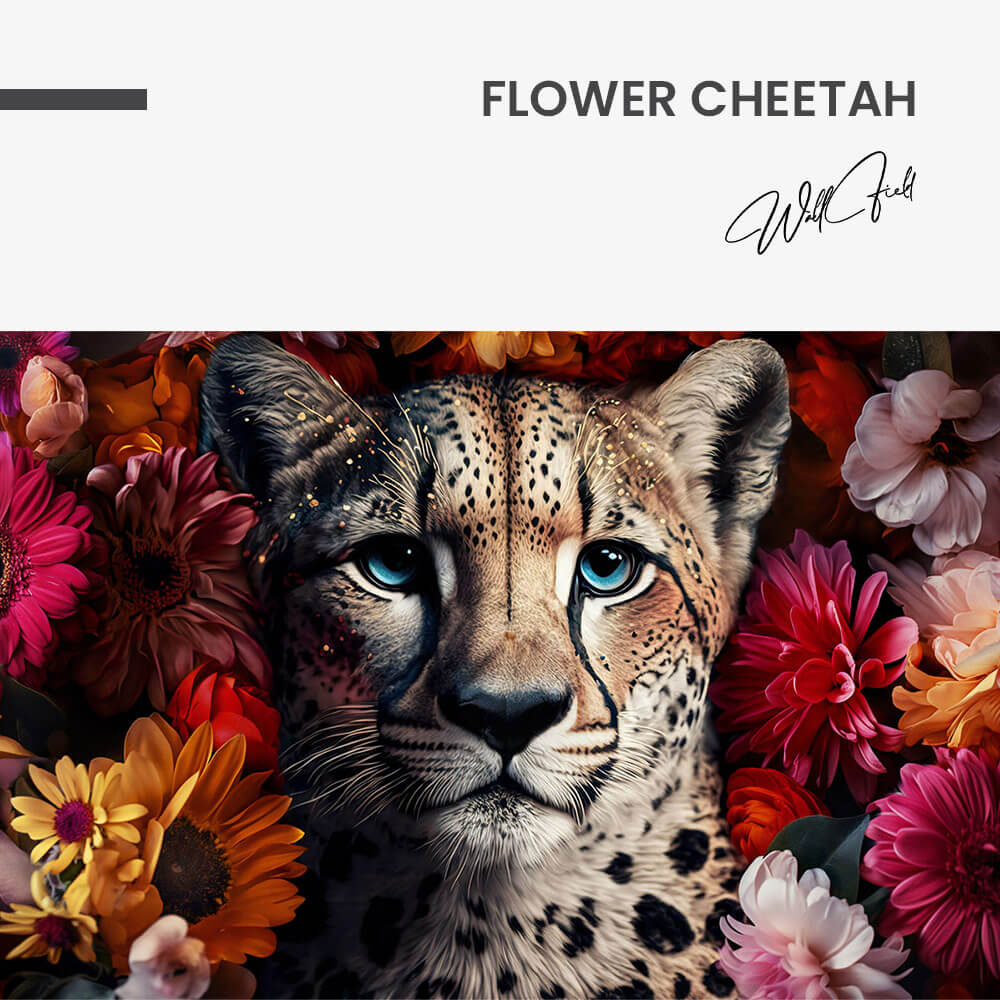 Flower Cheetah – Verre