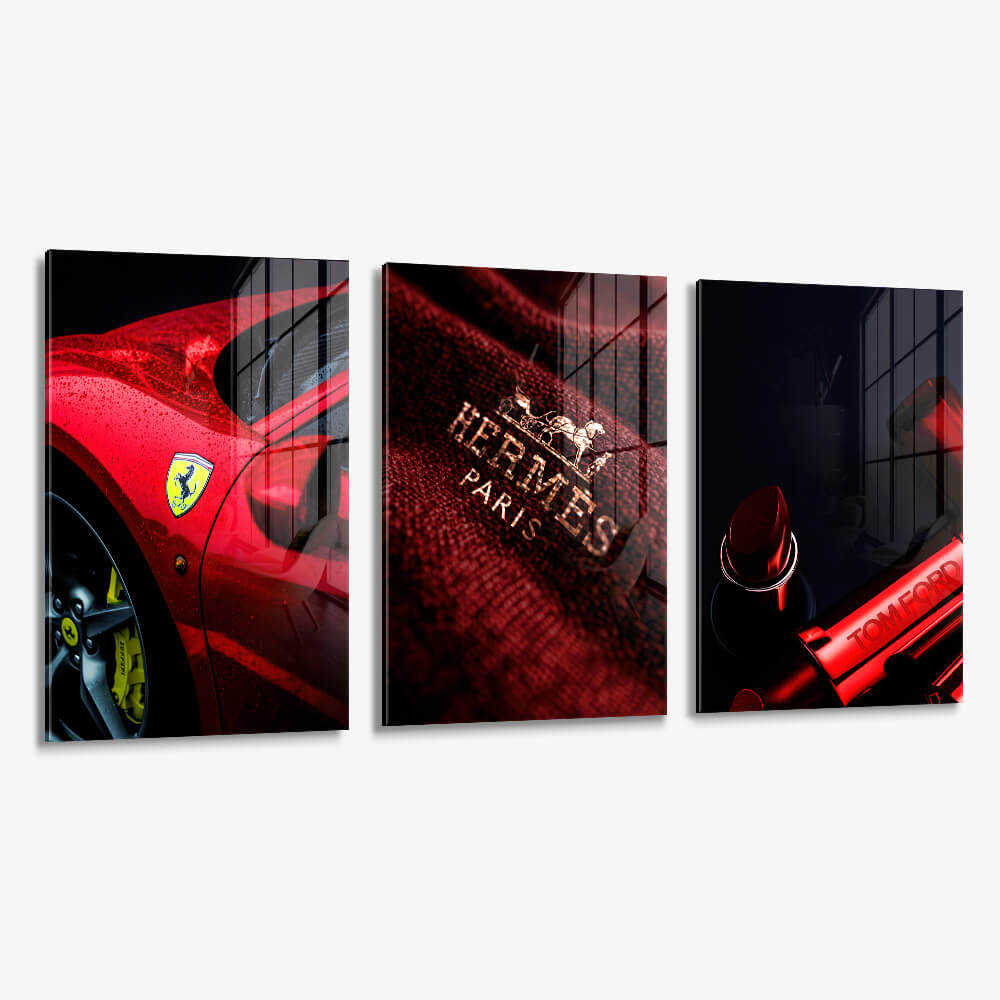 Bundle: "Ruby Luxe II" (3x) – Verre