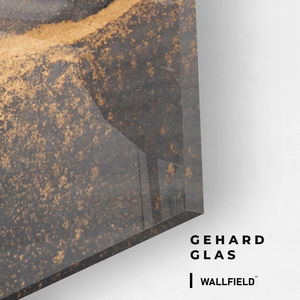 Grey & Gold Abstract Marble – Verre