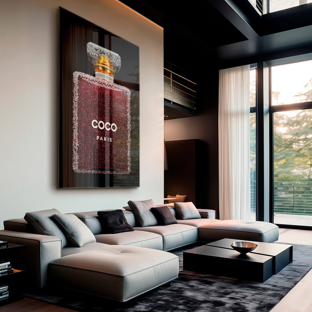 COCO Red Sparkles – Verre