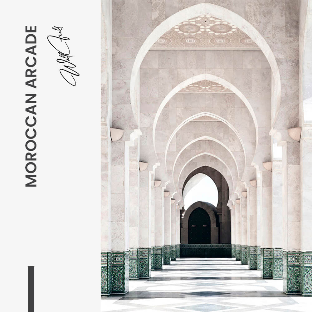Moroccan Arcade – Verre