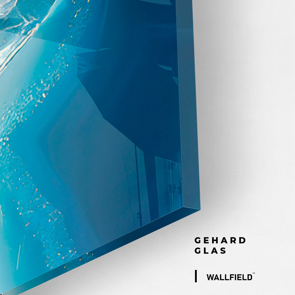 Blue Stones Poster – Verre