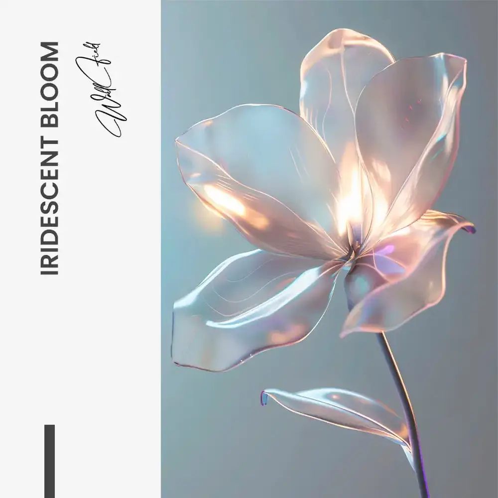 Iridescent Bloom – Verre