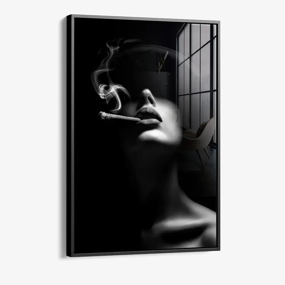 Woman Smoke – Verre