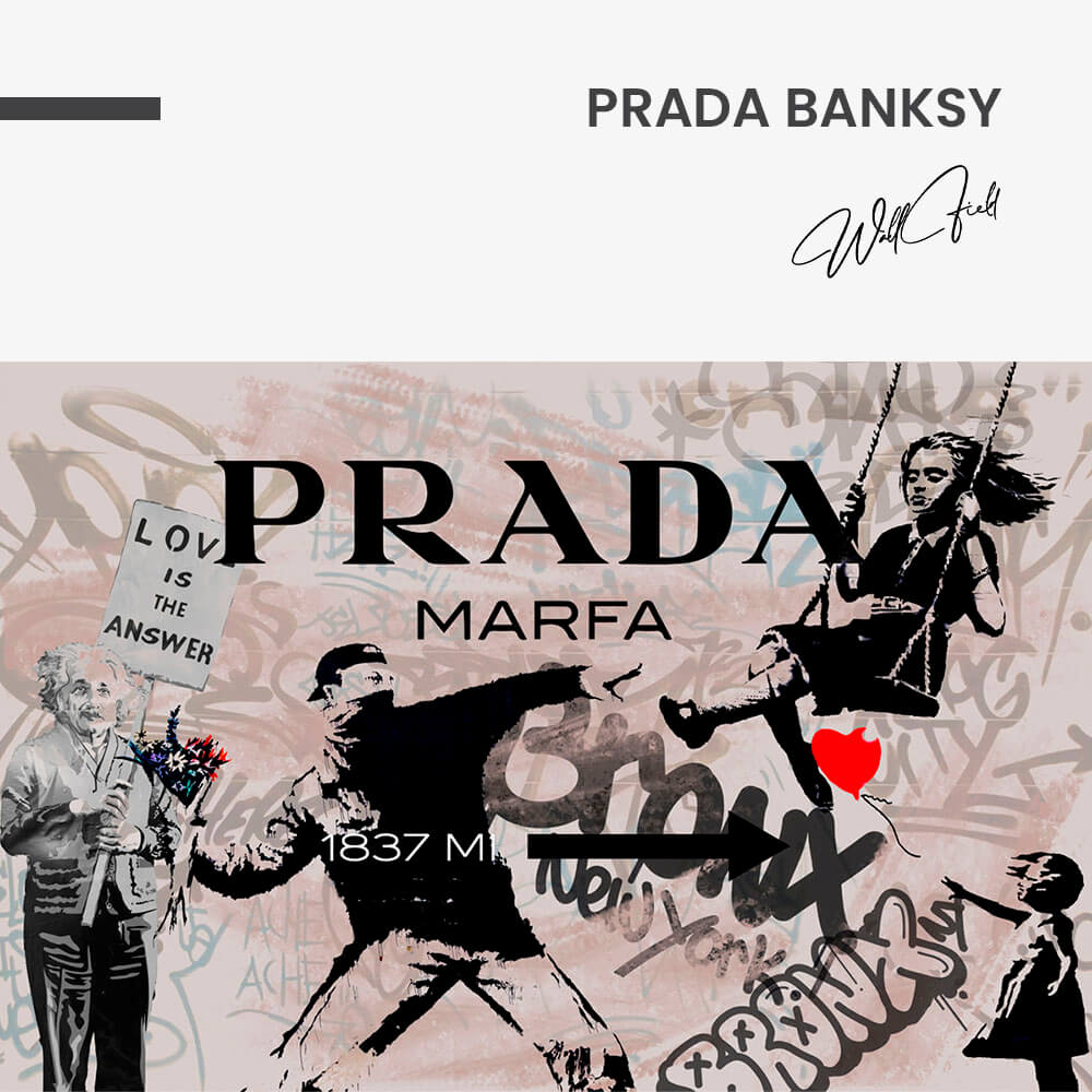 Prada Banksy – Verre