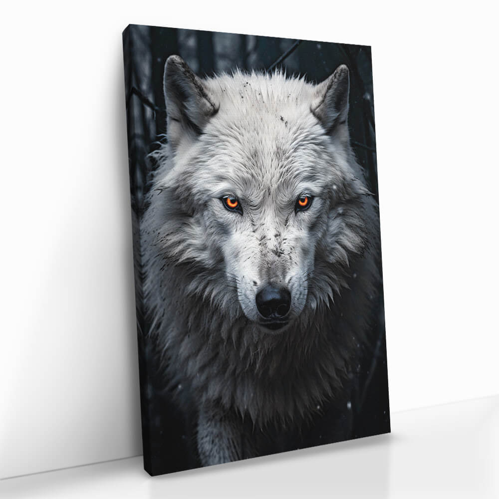"Snowy Wolf II"