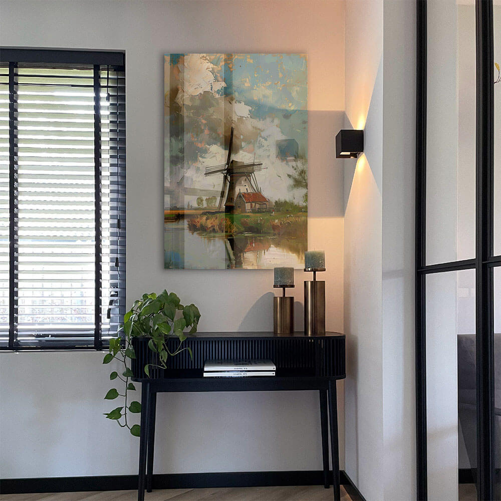Painted Windmill – Verre