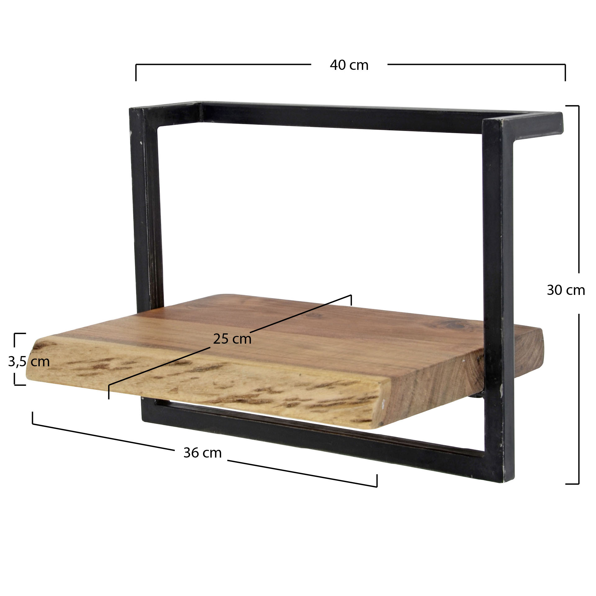 Etagère murale Rivé 40cm
