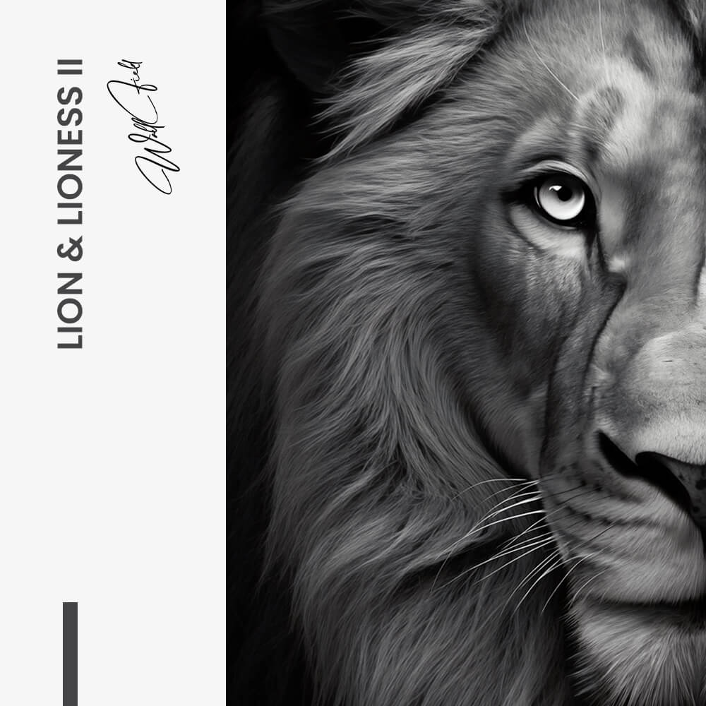 Bundle: "Lion & Lioness II" (2x) – Verre