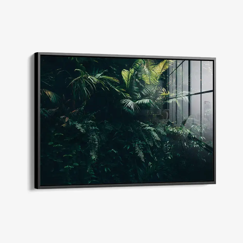 Jungle plants - Verre