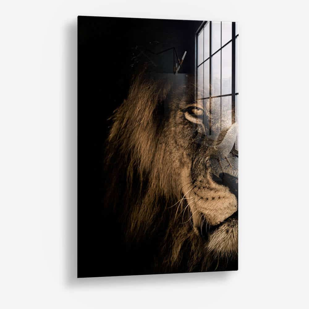 Lion in the Dark (2x) - Verre