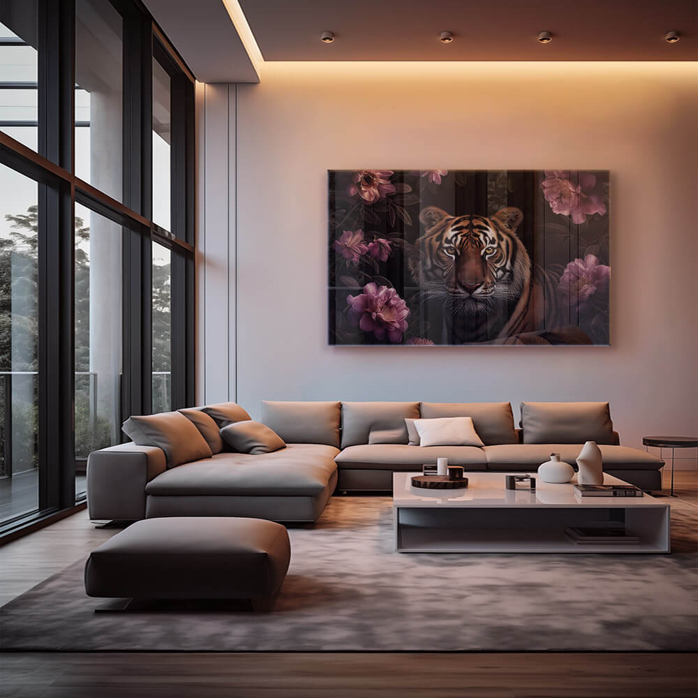 Flower Tiger – Verre
