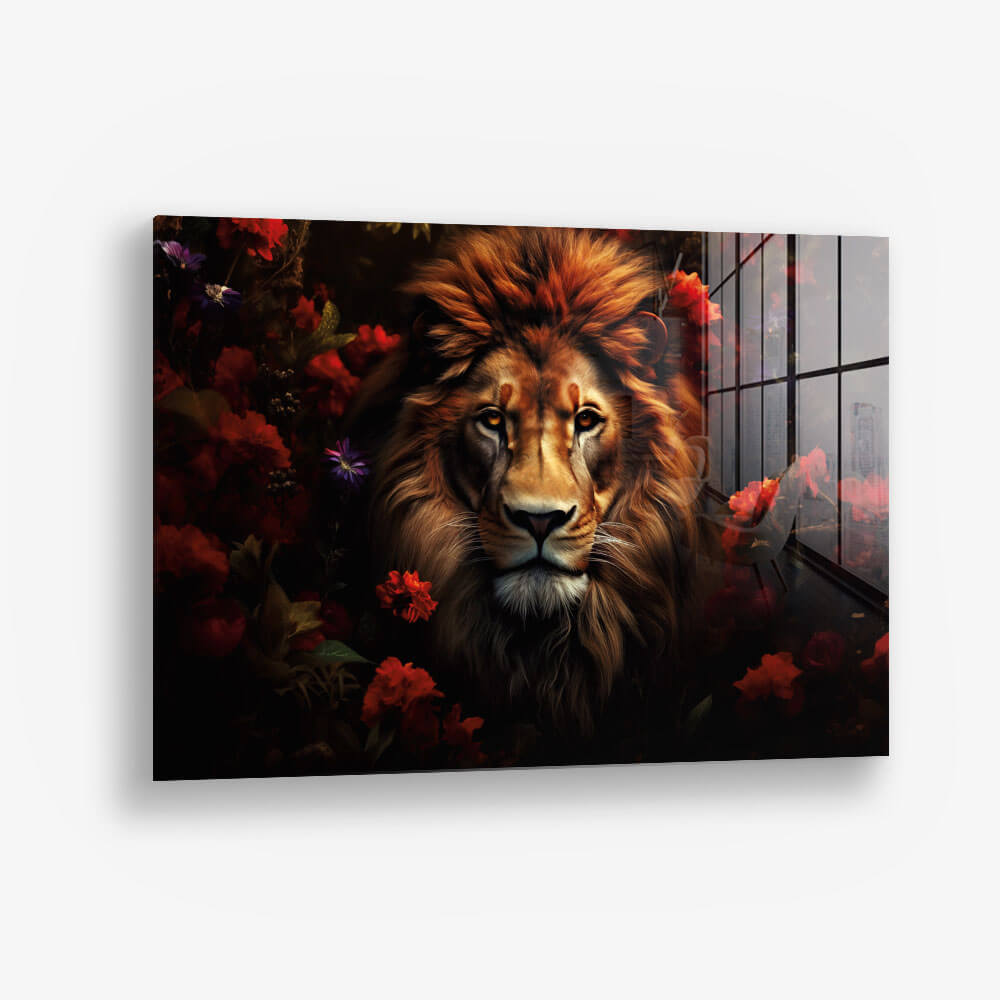Flower Lion HZ – Verre