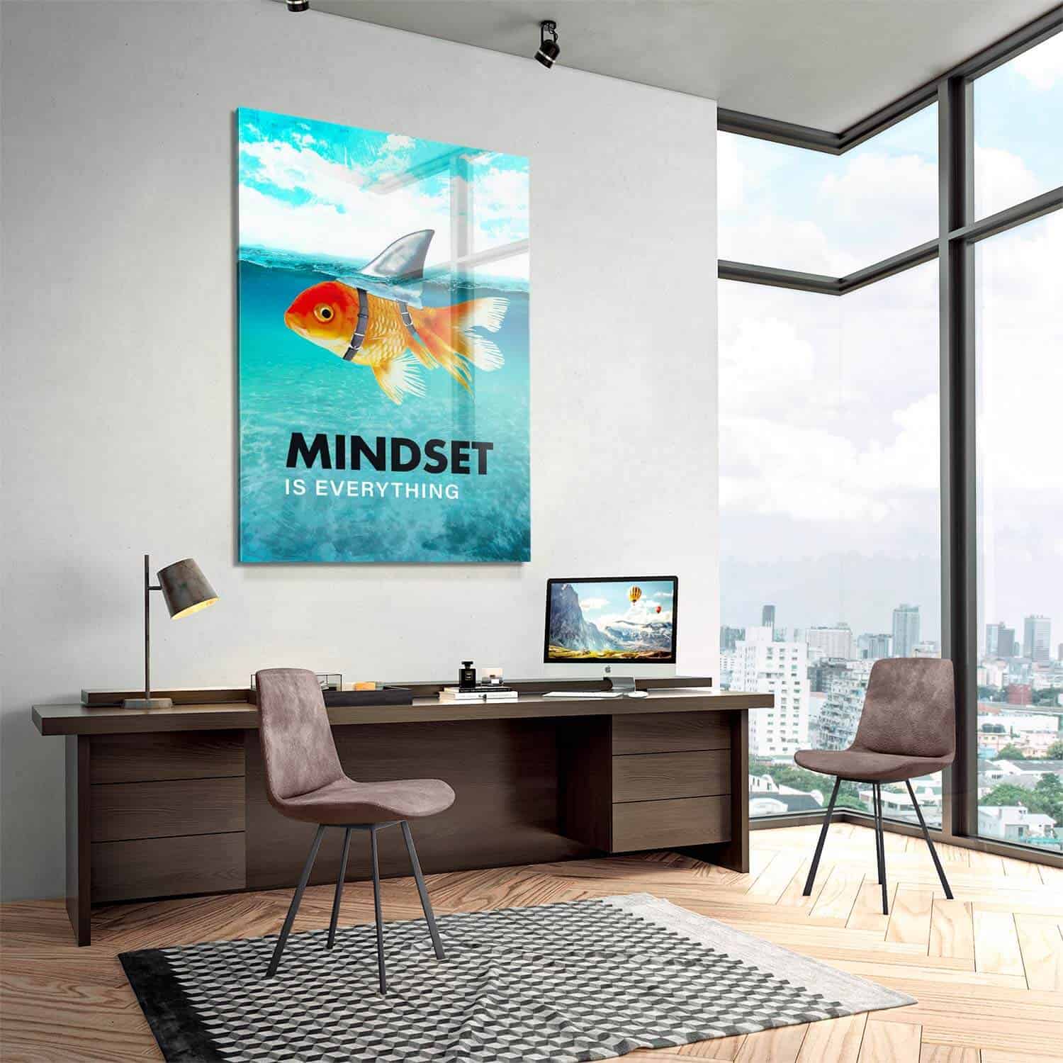 Mindset is Everything - Verre