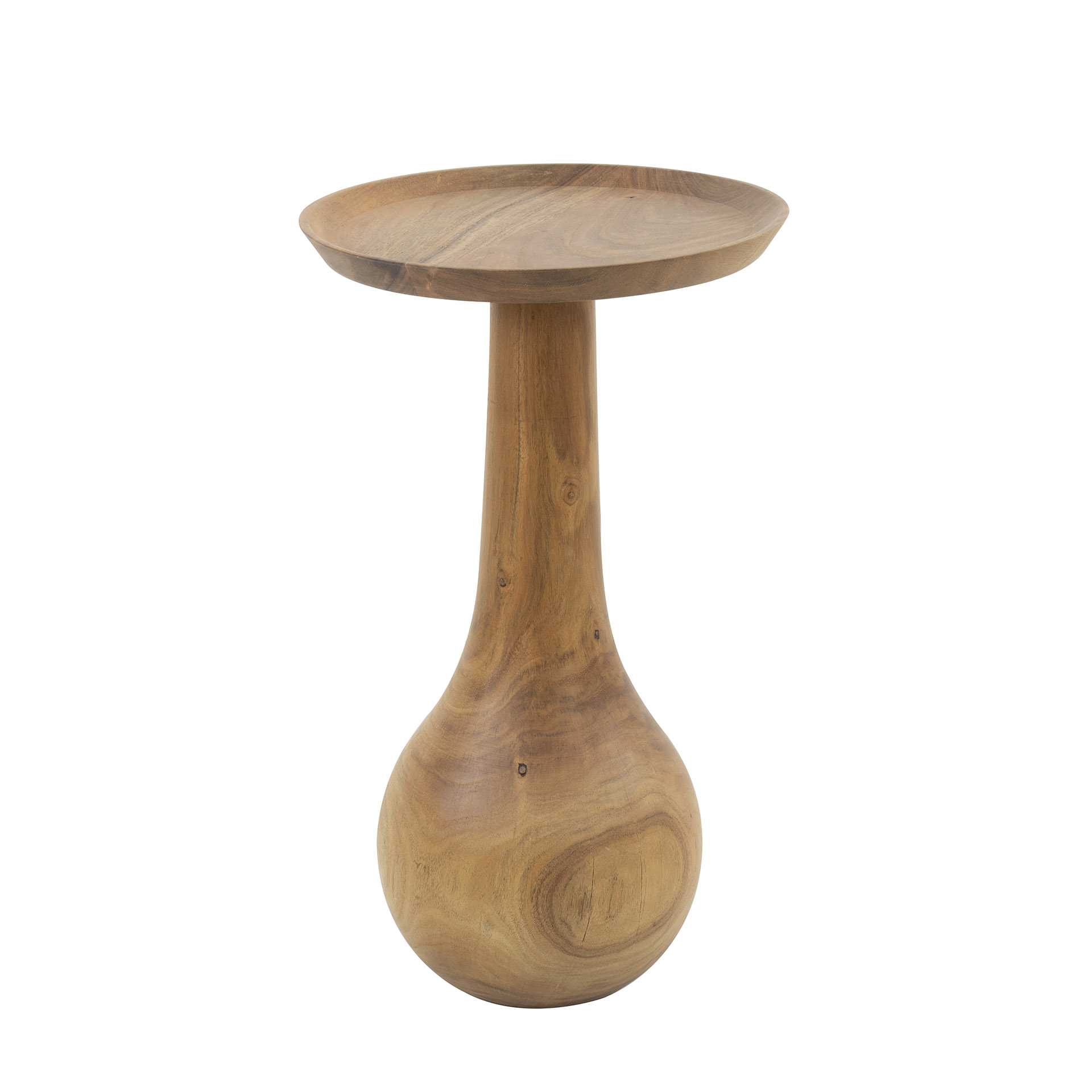 Table d'appoint Druppel - acacia massif