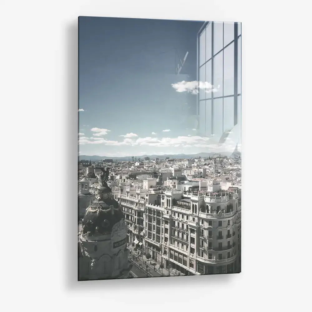 Madrid Skyline – Verre