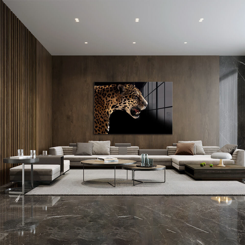 Horizontal Jaguar – Verre