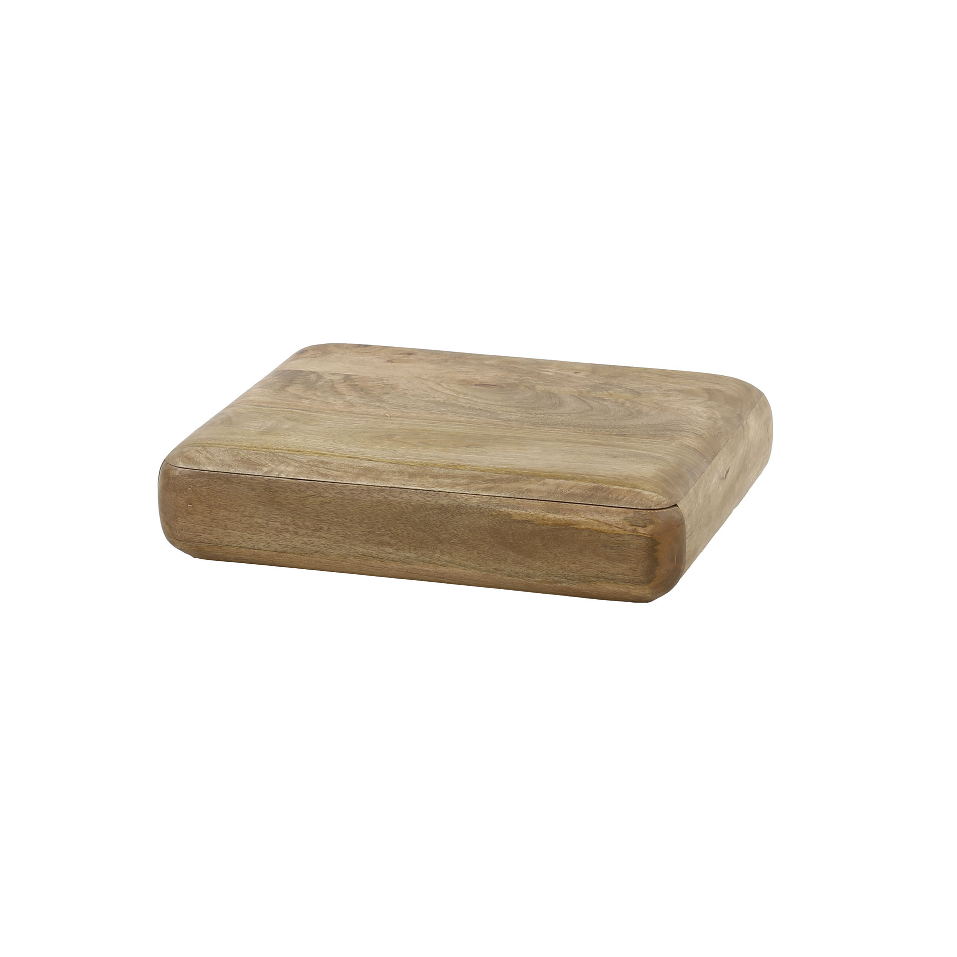 Table de chevet épurée / Couleur sable manguier massif