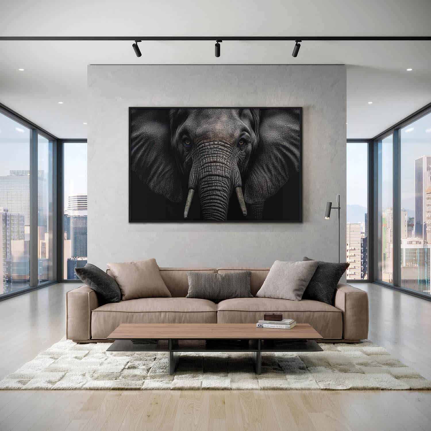 "Elephant Close-Up"