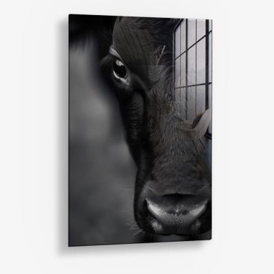 Cow Close-Up – Verre