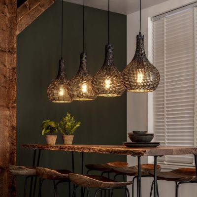 Lampe suspendue 4L Droplet Mesh