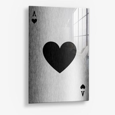 Ace of Hearts Noir II – Verre
