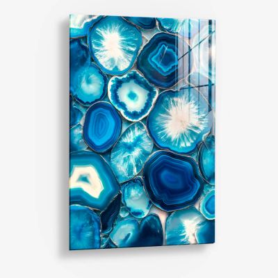 Blue Stones Poster – Verre